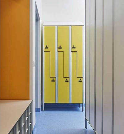 armadietti per spogliatoi sanità