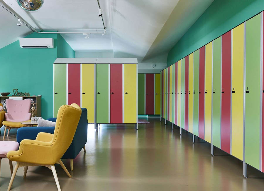 Realizzazione armadietti spogliatoi milmonty