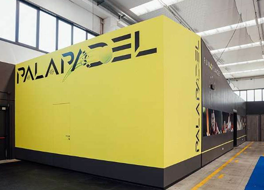 Realizzazione armadietti spogliatoi Palapadel